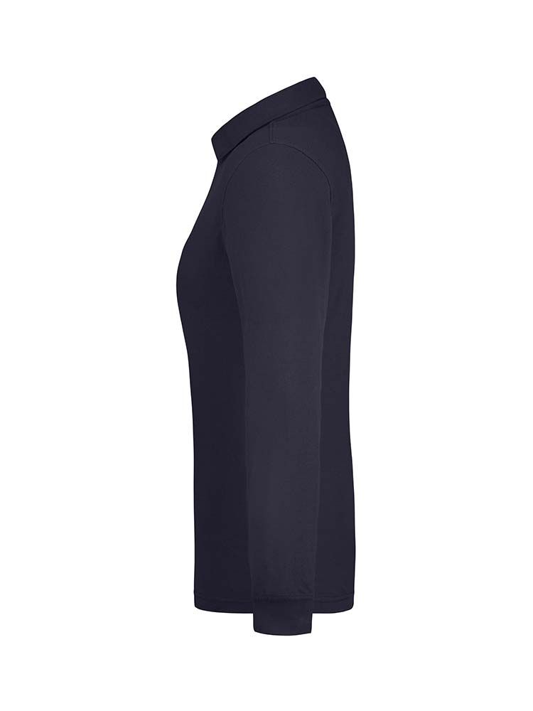 Damen Workwear Poloshirt Pocket Longsleeve Essential