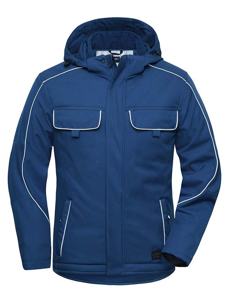 Softshell Arbeitsjacke Blau