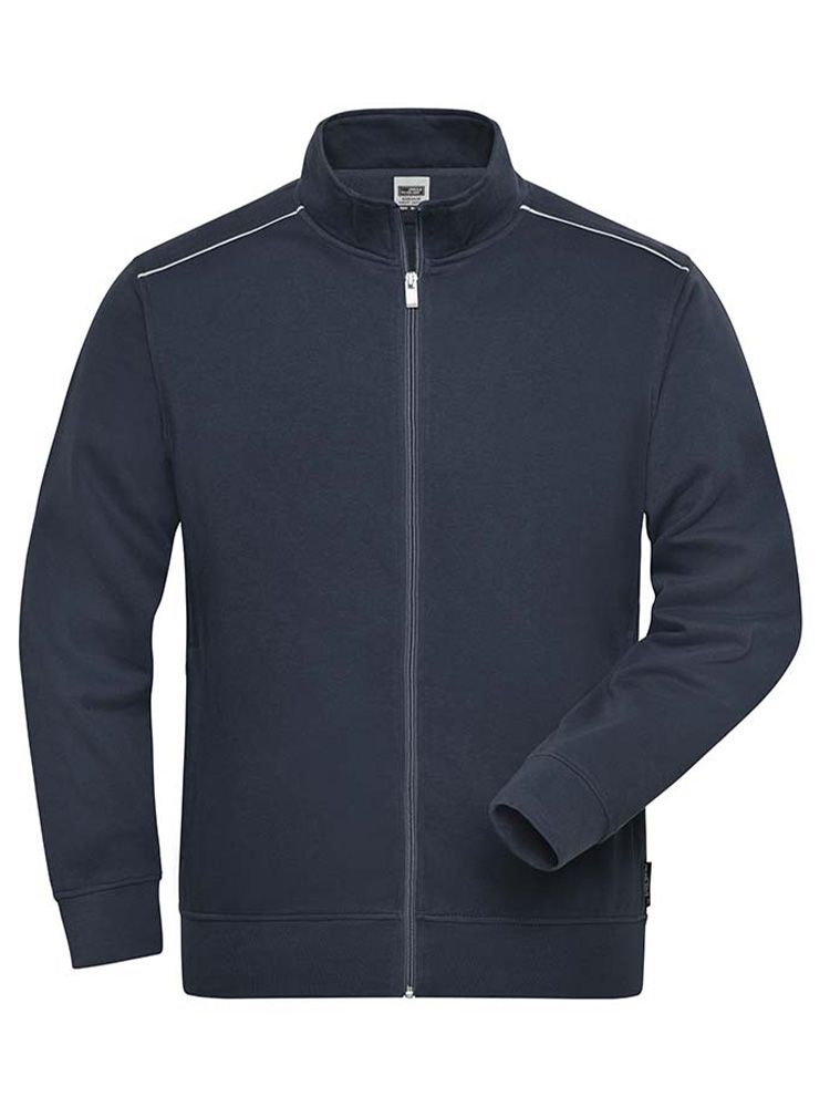 Sweatjacke Full Zip Dunkelblau