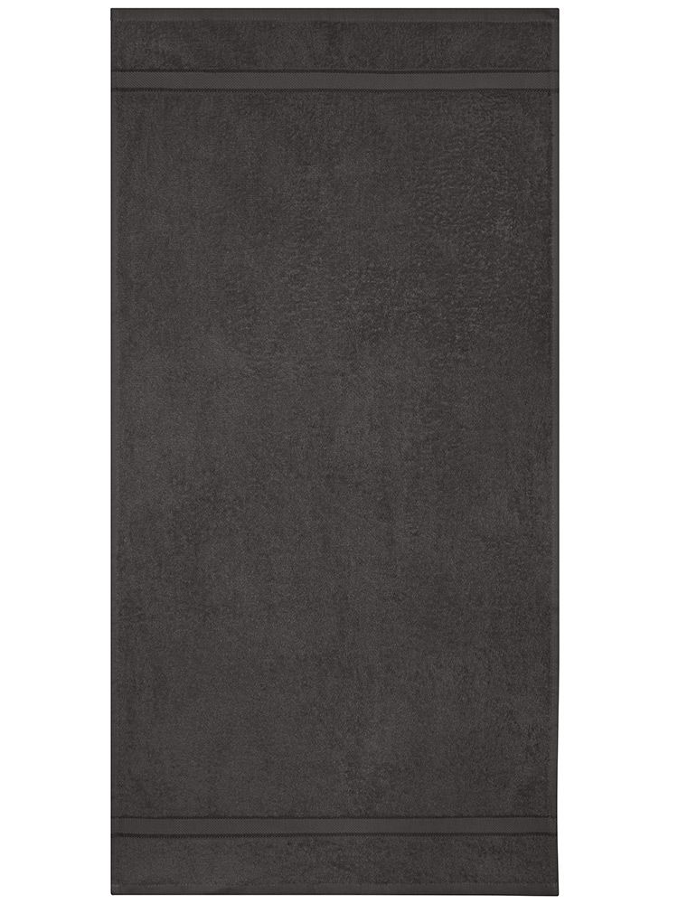 Handtuch in dunkelgrau