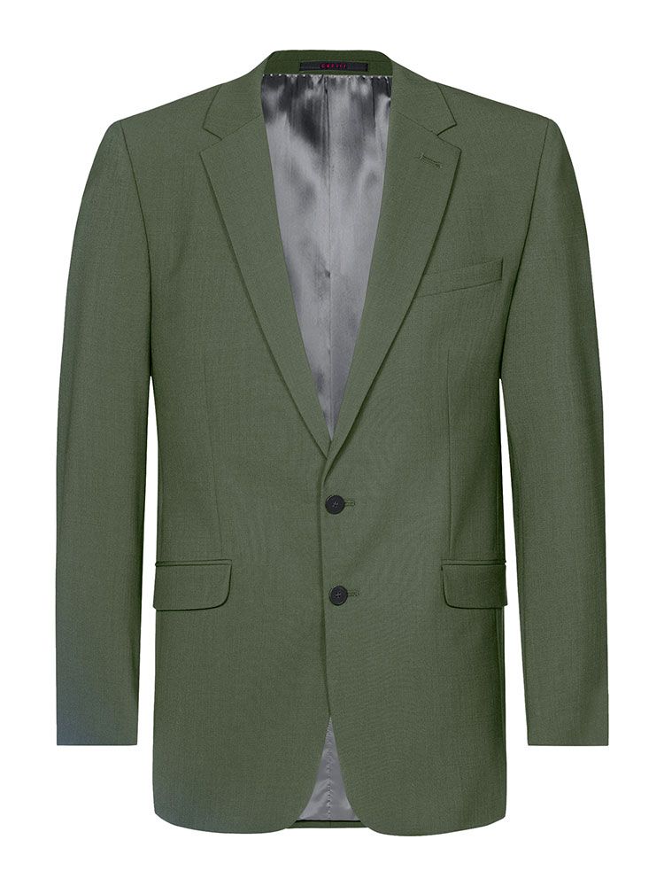 Herren Sakko Olivgrün