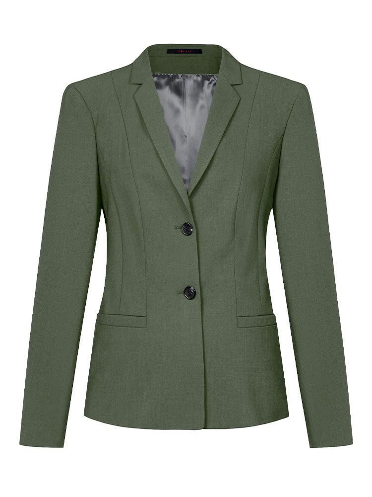Damen Blazer Olivgrün