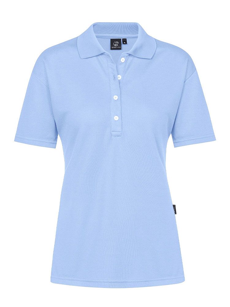 Blaues Damen Poloshirt