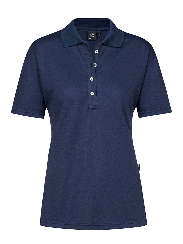 Dunkelblaues Damen Poloshirt