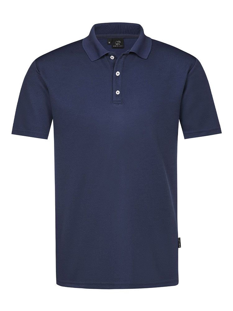 Dunkelblaues Herren Poloshirt