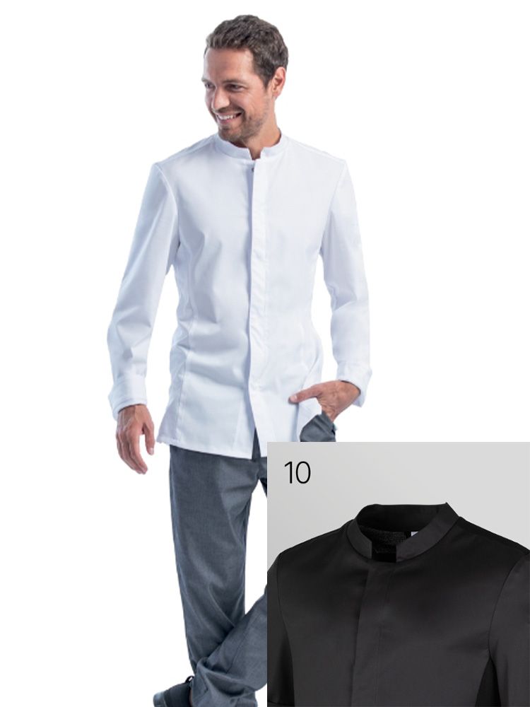 Langarm Kochhemden Herren