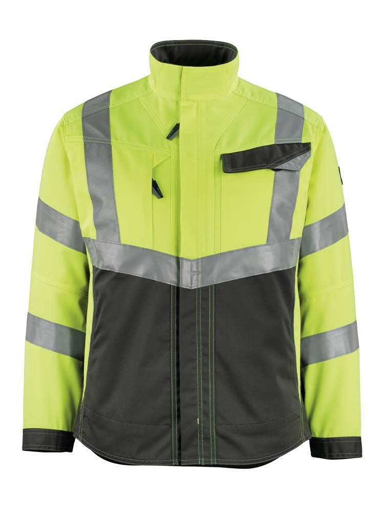 Mascot Warnschutzjacke in Gelb-Dunkelgrau