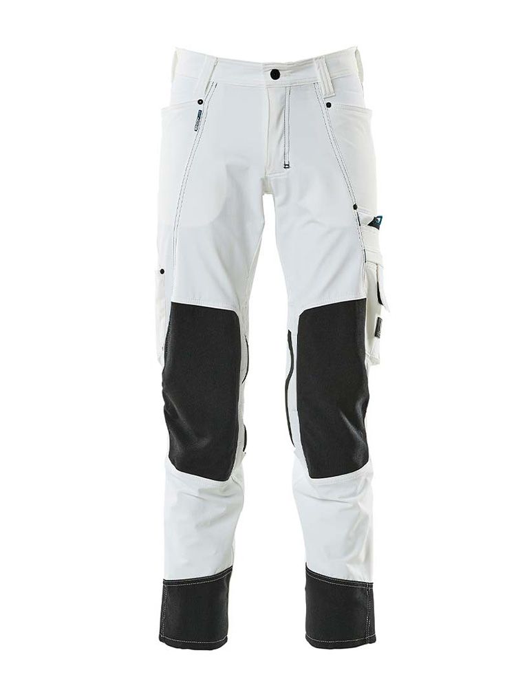 Mascot Arbeitshose mit Knietaschen in Weiß