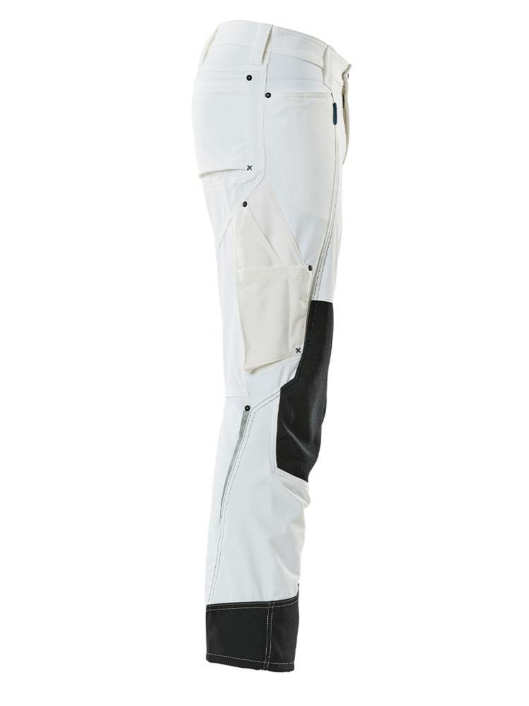 Mascot Arbeitshose mit Knietaschen in Weiß
