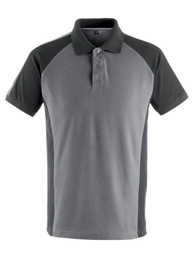 Modernes Mascot Poloshirt in Grau