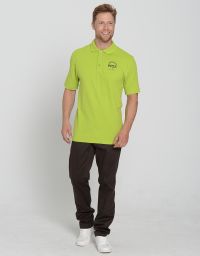 Polo Shirt Herren Grün