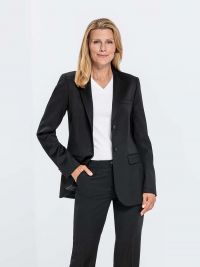 Damen Longblazer Schwarz