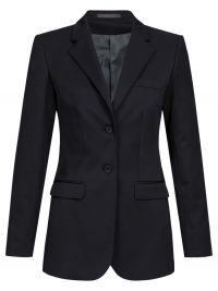 Damen Longblazer Schwarz