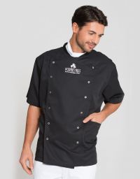 Servicjacke Herren Schwarz