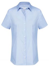 Damen Bluse Hellblau