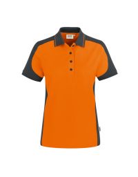 Damen Performance Poloshirt Contrast