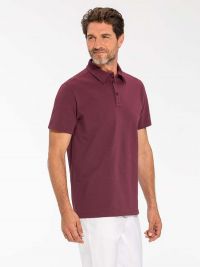 Herren Poloshirt Weinrot