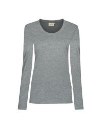 Damen Longsleeve Grau