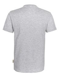 Rundhals T-Shirt Herren Grau meliert