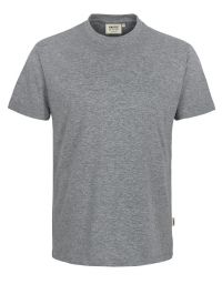 Rundhals T-Shirt Herren Grau meliert