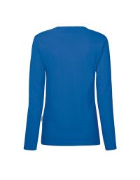 Damen Longsleeve Blau