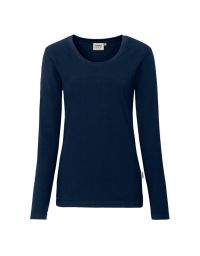 Damen Longsleeve Dunkelblau