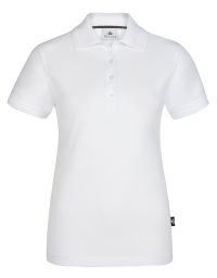 Weißes Arbeits Poloshirt Damen