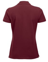 Günstige Poloshirts Damen Weinrot