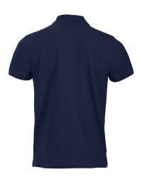 Günstige Poloshirts Baumwolle Dunkelblau