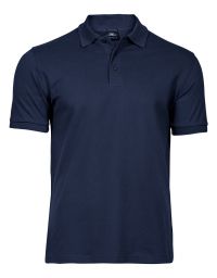 Poloshirt Herren Stretch Dunkelblau
