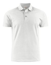 Herren Poloshirt Weiß