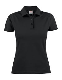 Poloshirt Damen Schwarz