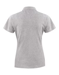 Poloshirt Damen Grau Meliert