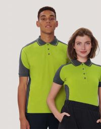 Mens Performance Polo Contrast