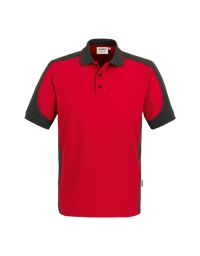Herren Performance Poloshirt Contrast