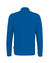 Langarm Poloshirt Herren in Blau