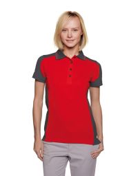 Damen Performance Poloshirt Contrast