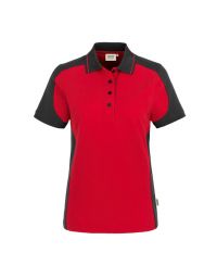 Damen Performance Poloshirt Contrast