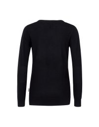 Merino Pullover Damen in Schwarz