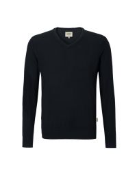 Herren Pullover Merino schwarz