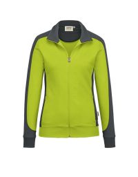 Damen Sweatjacke Hellgrün