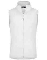 Fleeceweste Damen weiß
