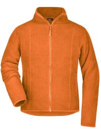 Fleecejacke Damen Orange