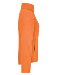 Fleecejacke Damen Orange