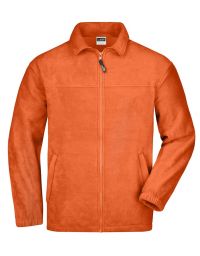 Fleecejacke Herren Orange