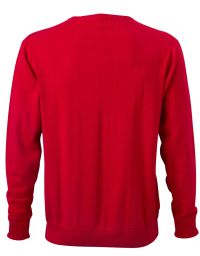 Strickpullover Herren Rot