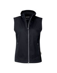 Damen Softshell Weste Schwarz