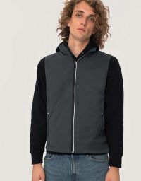 Herren Softshell Weste Anthrazit