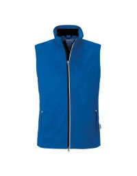 Herren Softshell Weste Blau