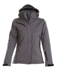 Graue Softshelljacke Damen